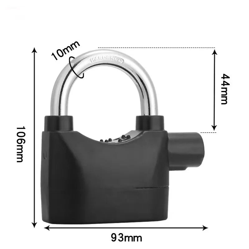 Candado Antirrobo con Alarma